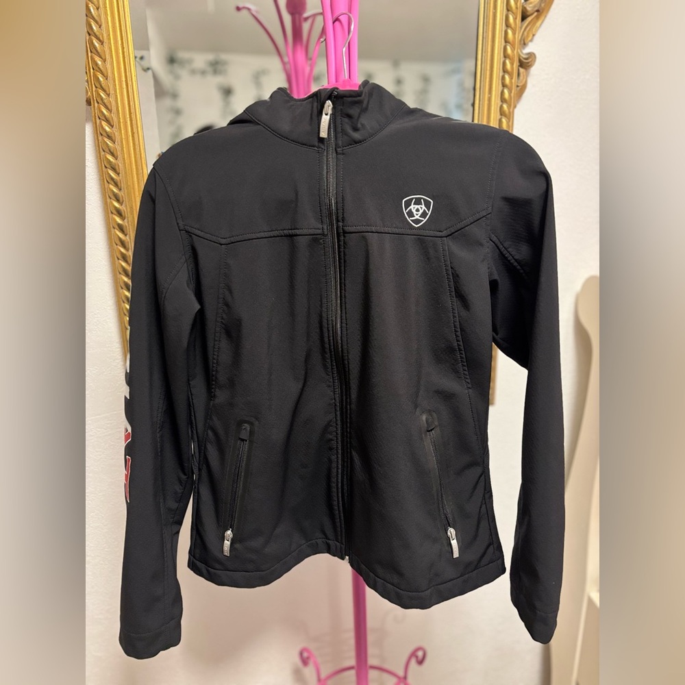 Ariat Black Jacket with Logo